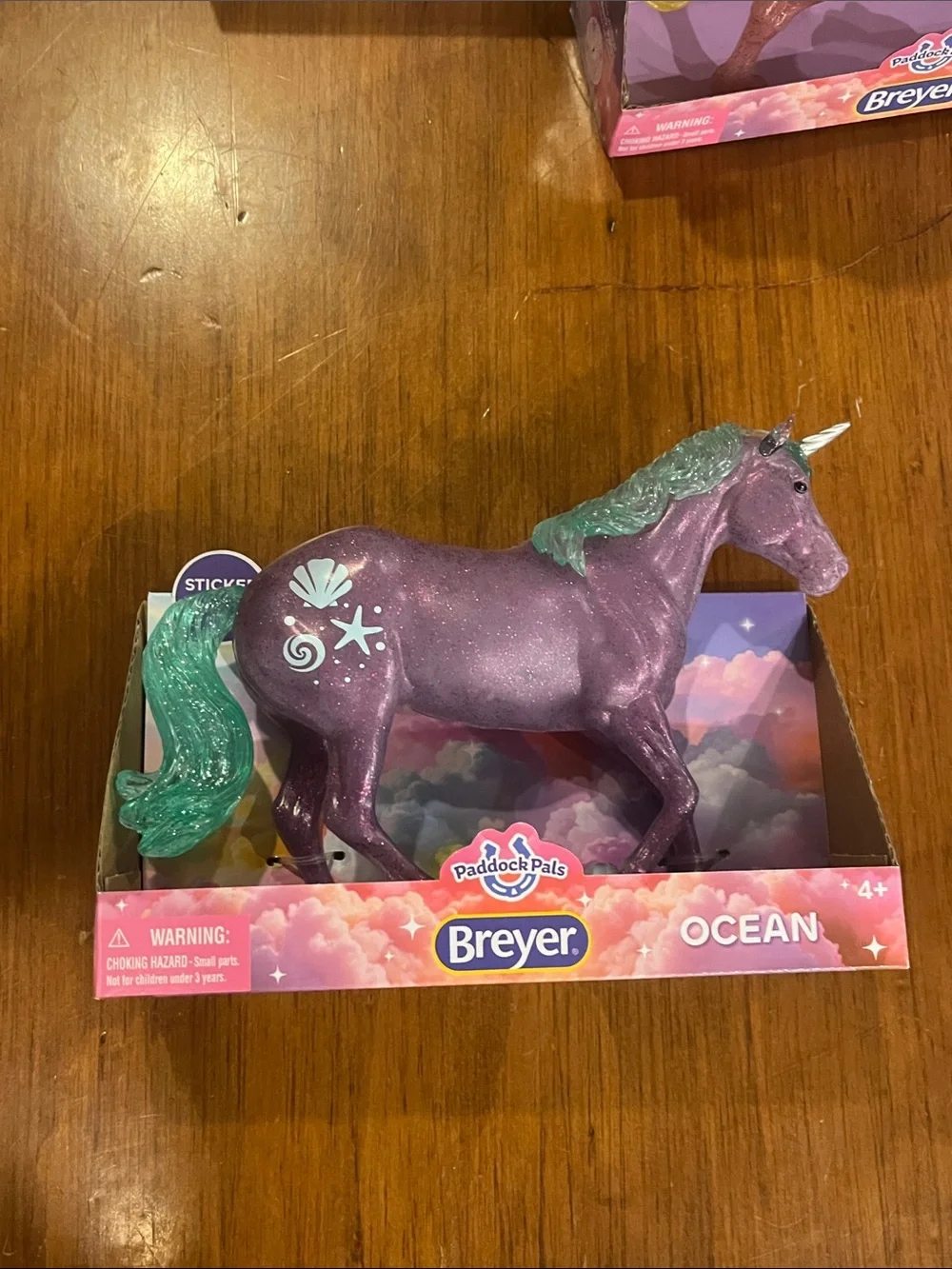 Breyer Paddock Pals Toy Horse Set Petal, Ocean, Skyla, Wisp and Shine new